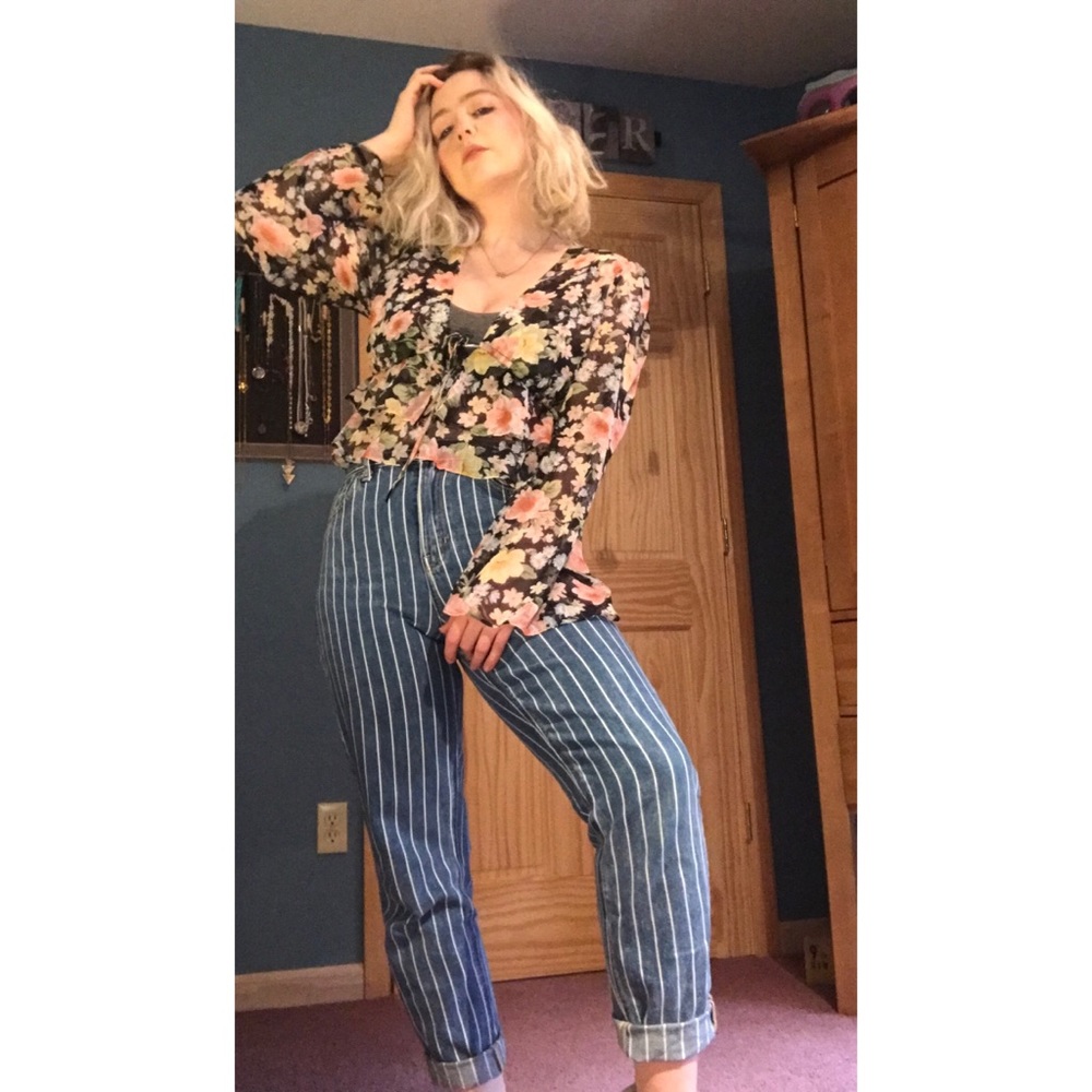 Floral Crop Top